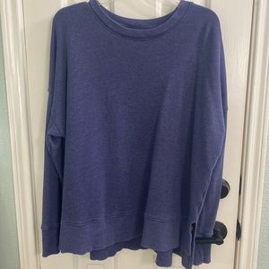 Long sleeve over sized sweat shirt XL